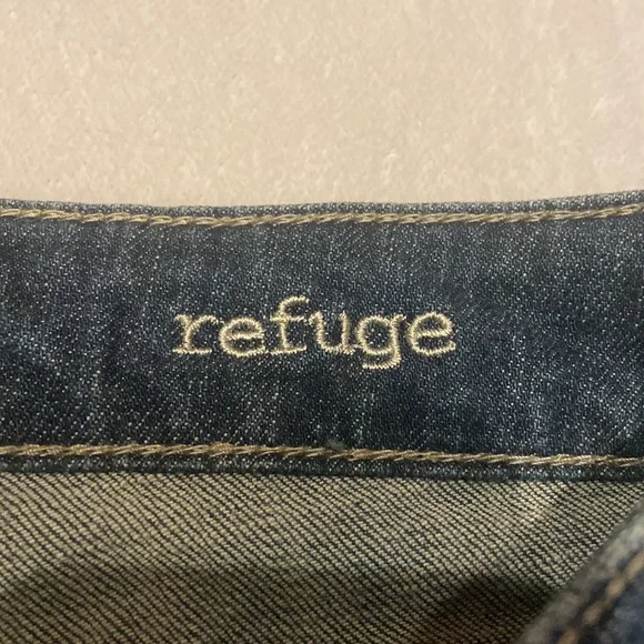 RUNWAY Distressed Refuge Every Day Boot Size 2 Blue Jeans - Picture 5 of 12